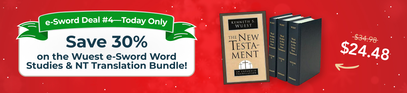 12 e-Sword Deals of Christmas - Day 4